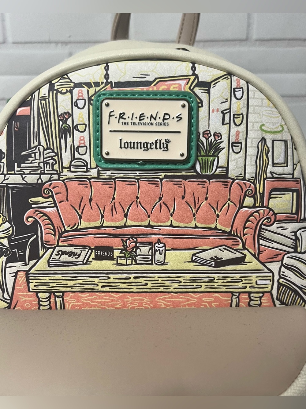 NWT Loungefly Friends Central Perk Domed Coffee Mug Scented Mini Backpack - Picture 3 of 12